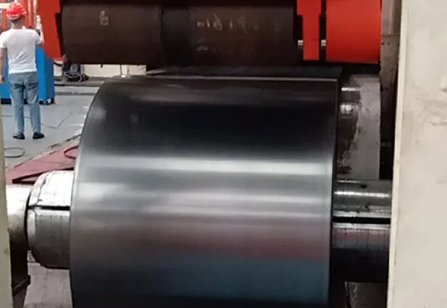 Quenching and tempering steel strip hardened and tempered steel strip